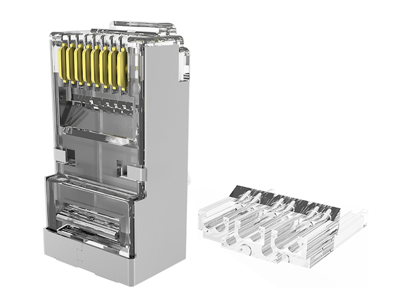 Korumalı Cat6 Modüler Fiş